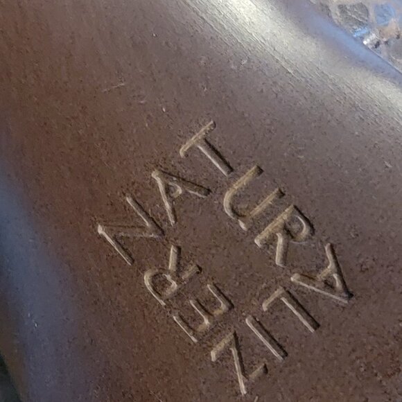 Naturalizer Women's Taelynn Brown Snake Embossed Leather Knee High Boots - Picture 13 of 13